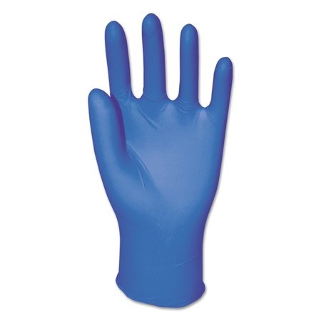 BOARDWALK Gloves, Nitrile, Powder-Free Blue, Large, 100 PK 395LBXA